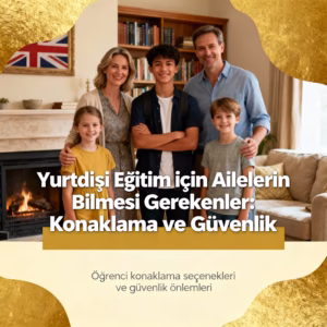 Yurtdışı eğitimde konaklama ve güvenlik seçeneklerini araştıran aile