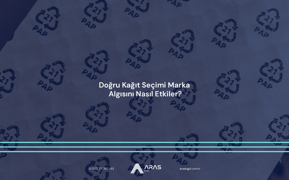 Geri dönüşüm logosu baskılı kraft sargı ambalaj kağıdı ve kurumsal marka algısı