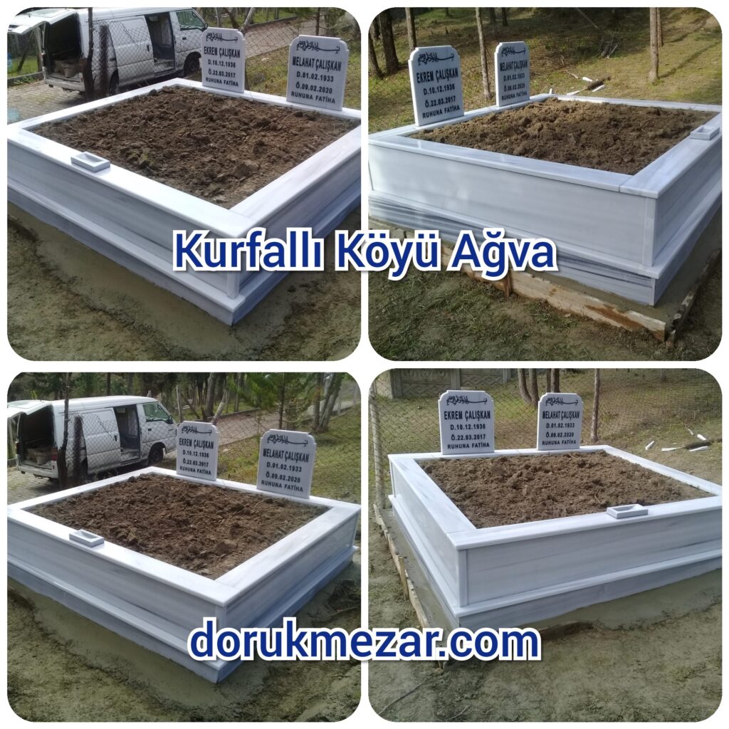 Ağva Kurfallı Köyü Mezar Taşı Yapımı Çalışkan Ailesi