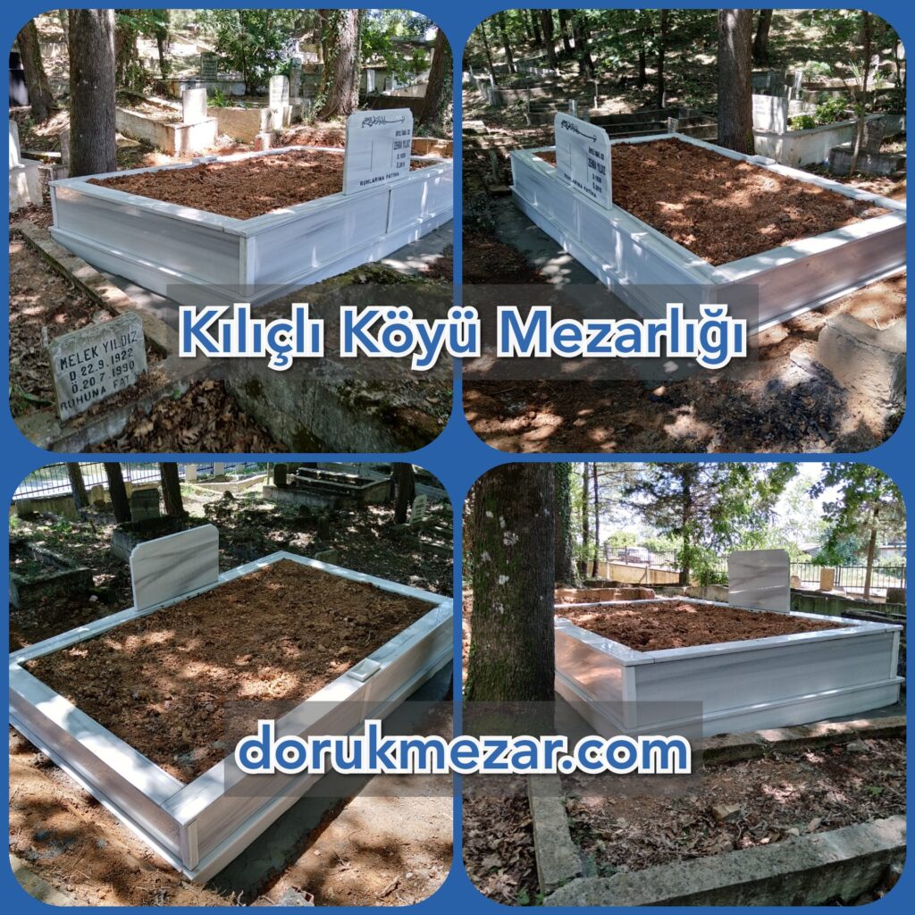 Beykoz Kılıçlı Köyü Mezarlığı Mermer Mezar Yapımı Yıldız Ailesi