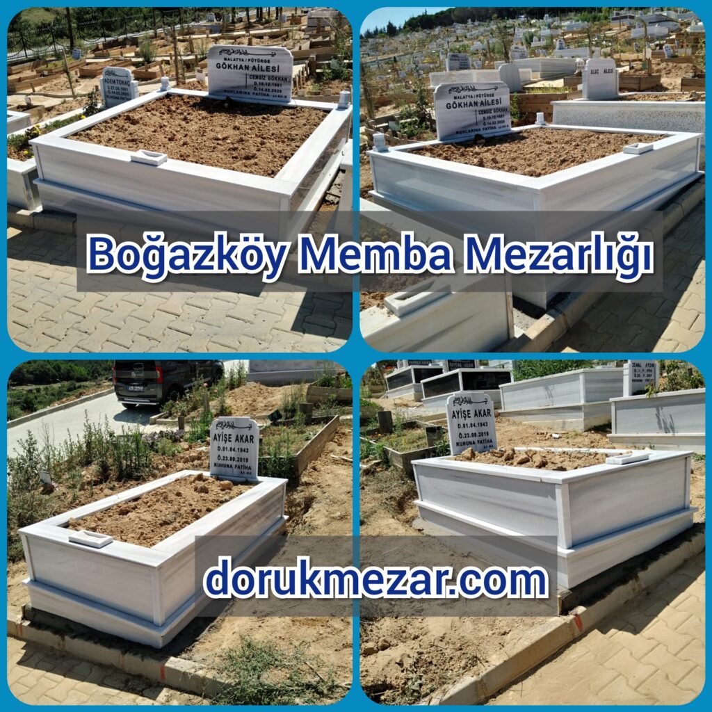 Boğazköy Memba Mezarlığı Mezar Yapımı Gökhan ve Akar Ailesi