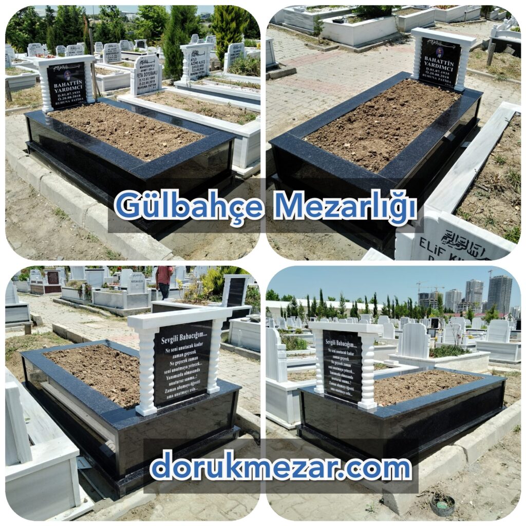 Gülbahçe Mezarlığı Mezar Taşı Yapımı Yardımcı Ailesi
