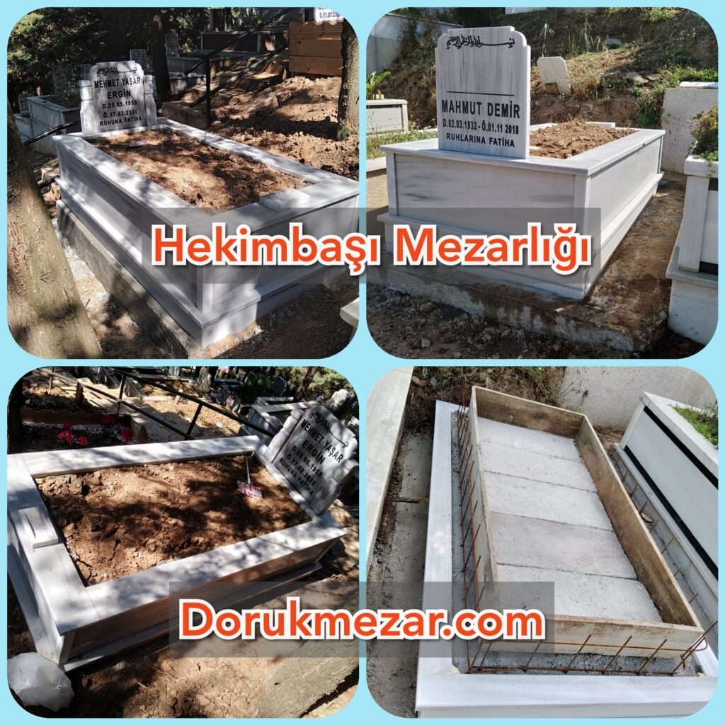 Hekimbaşı Mezarlığı Mezar Yapımı Ergin ve Demir Ailesi