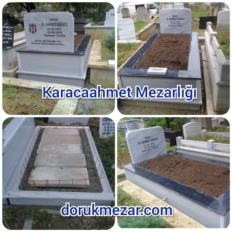 Karacaahmet Mezarlığı Mezar Taşı Yapımı Aracı Ailesi