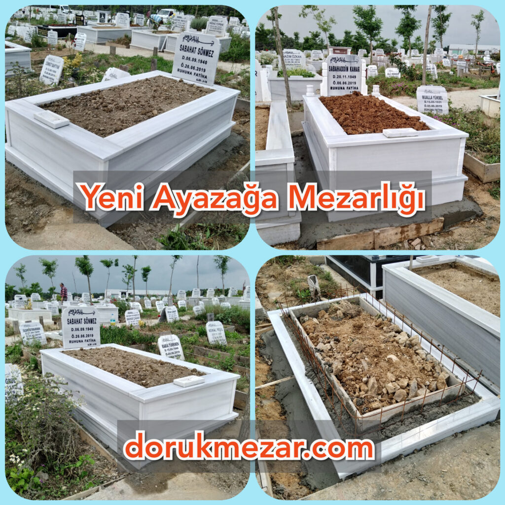 Yeni Ayazağa Mezarlığı Mezar Yapımı Sönmez ve Kanar Ailesi