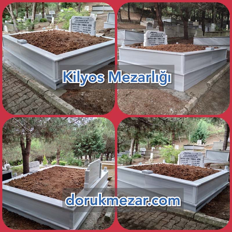 Kilyos Mezarlığı Mezar Taşı Yapımı Gök Ailesi