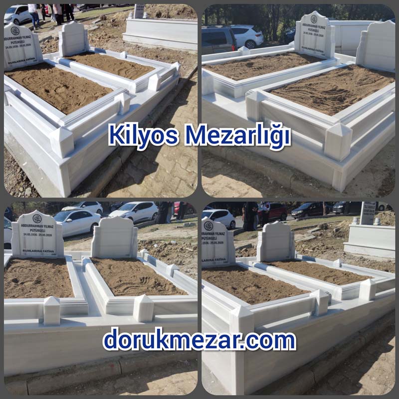 Sarıyer Kilyos Mezarlığı Mezar Yapımı Yılmaz Ailesi