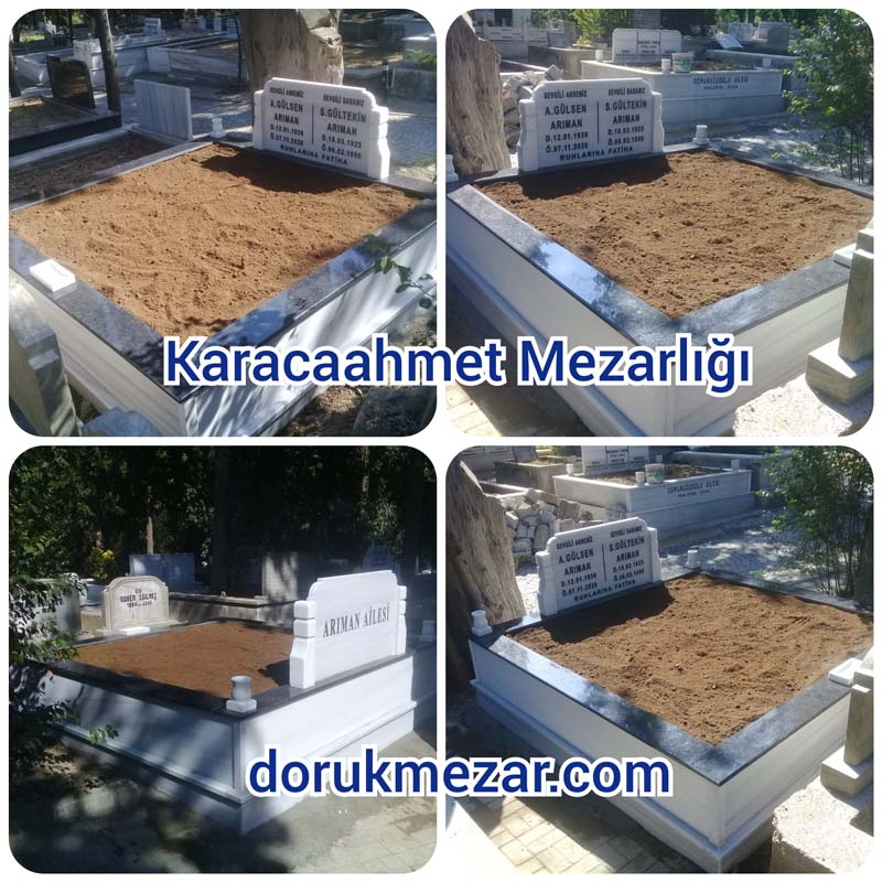 Karacaahmet mezarlığı Arıman ailesi