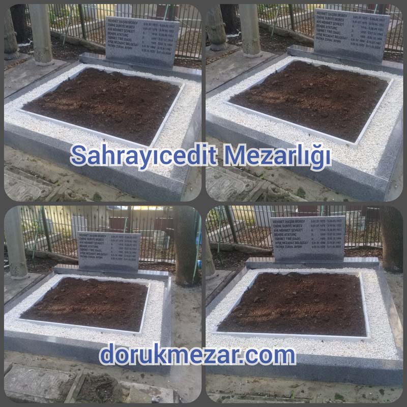 Sahrayıcedid mezarlığı Belgesay ailesi