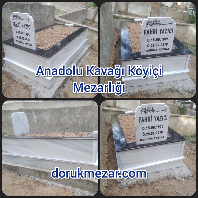Anadolu kavağı köyiçi mezarlığı Yazıcı ailesi