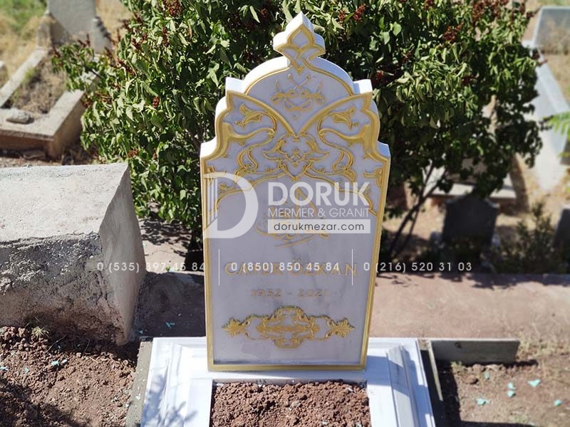 25cm Blok Mermer Mezar, 25cm Blok Mezar