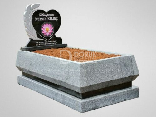 Konik Kesim Granit Blok Mezar