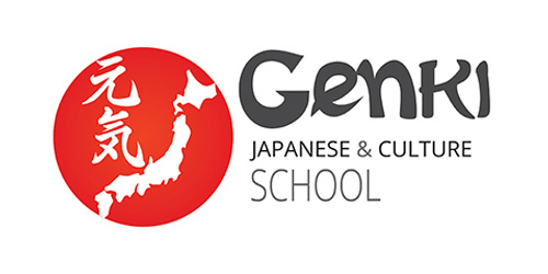 genki japanese culture school dil okulu logo