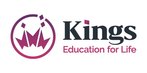 kings education dil okulu logo