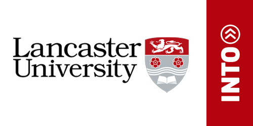 into lancaster university logo