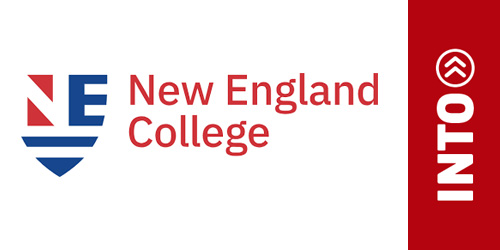 into new england college logo