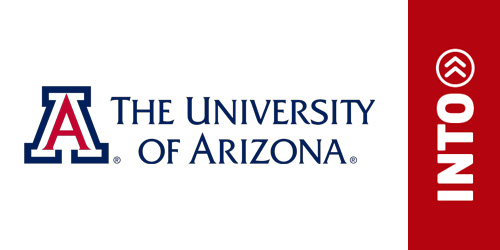 into the university of arizona logo
