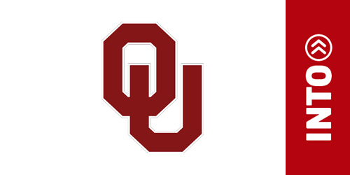 into the university of oklahoma logo