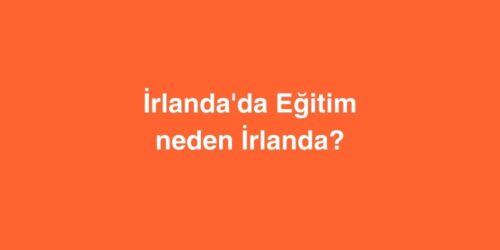 İrlanda'da Eğitim: Neden İrlanda? 607 irlandada egitim neden irlanda 500x250 1