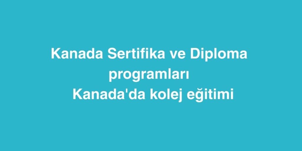 Kanada Sertifika ve Diploma Programları | Kanada'da Kolej Eğitimi 1 kanada sertifika ve diploma programlari kanadada kolej egitimi 1024x512 1