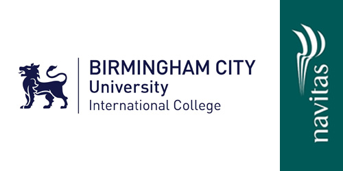 navitas birmingham city university international college logo