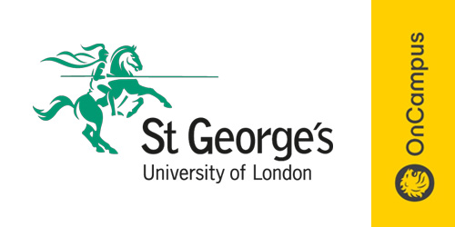 oncampus st georges university of london logo