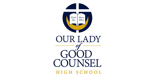 our lady of good counsel high school logo