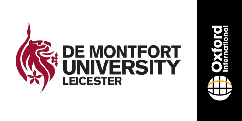 oxford international de montfort university logo
