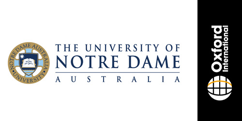 oxford international the university of notre dame australia logo