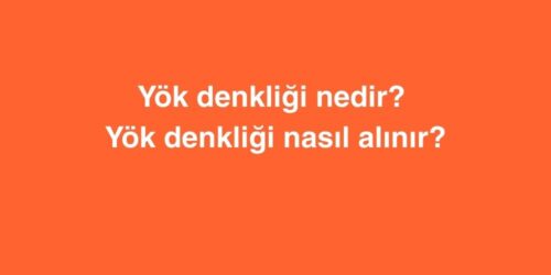 Yök Denkliği Nedir? Yök Denkliği Nasıl Alınır? 651 yok denkligi nedir yok denkligi nasil alinir 500x250 1
