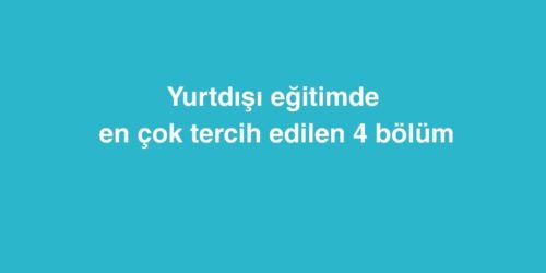 Yurtdışı Eğitimde En Çok Tercih Edilen 4 Bölüm 656 yurtdisi egitimde en cok tercih edilen 4 bolum 500x250 1