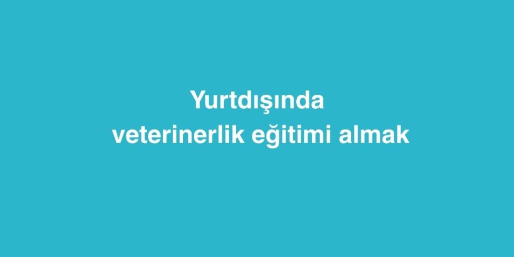 yurtdisinda veterinerlik egitimi almak 1 1024x512 1