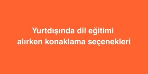 Yurtdışında Dil Eğitimi Alırken Konaklama Seçenekleri: Hangisi Size Uygun? 577 yurtdisinda dil egitimi alirken konaklama secenekleri hangisi size uygun 500x250 1