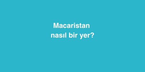 Macaristan Nasıl Bir Yer 535 macaristan nasil bir yer 1 500x250 1
