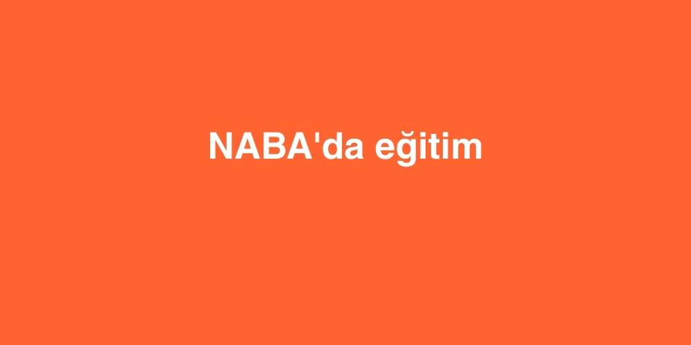 nabada egitim 1