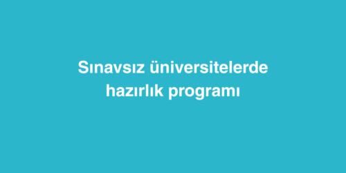Sınavsız Üniversitelerde Hazırlık Programı 521 sinavsiz universitelerde hazirlik programi 500x250 1
