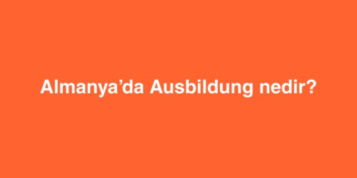 Almanya’da Ausbildung Nedir? 19 almanyada ausbildung nedir 500x250 1