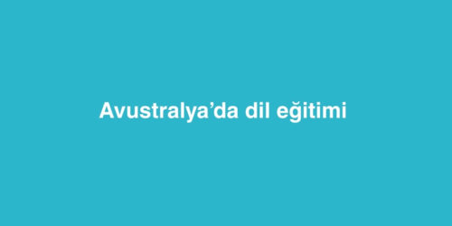 Avustralya’da Dil Eğitimi 274 avustralyada dil egitimi 500x250 1