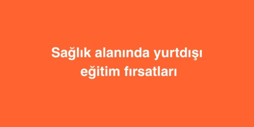 Sağlık Alanında Yurtdışı Eğitim Fırsatları 247 saglik alaninda yurtdisi egitim firsatlari 500x250 1