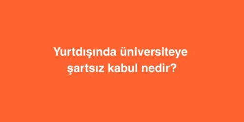 yurtdisinda universiteye sartsiz kabul nedir 500x250 1