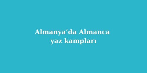 Almanya’da Almanca Yaz Kampları 201 almanyada almanca yaz kamplari 500x250 1