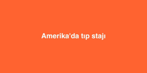 Amerika'da Tıp Stajı 184 amerikada tip staji 500x250 1