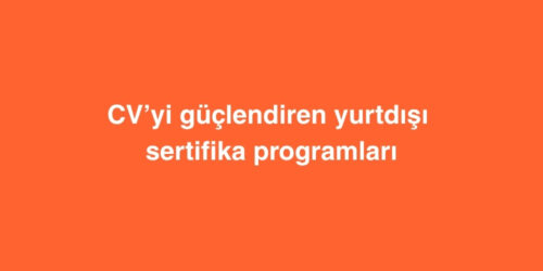 CV’yi Güçlendiren Yurtdışı Sertifika Programları 190 cvyi guclendiren yurtdisi sertifika programlari 500x250 1