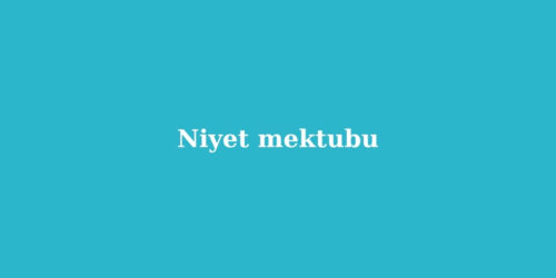 Niyet Mektubu 183 niyet mektubu 500x250 1