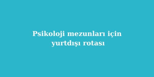 Psikoloji Mezunları İçin Yurtdışı Rotası 191 psikoloji mezunlari icin yurtdisi rotasi 500x250 1
