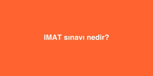 IMAT Nedir? 167 imat sinavi 500x250 1