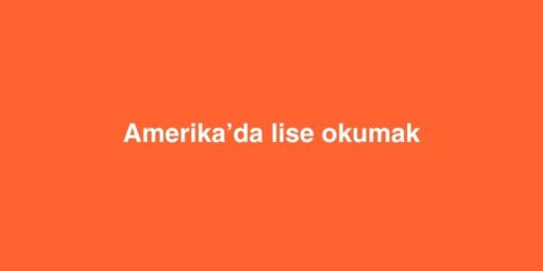Amerika’da Lise Okumak 127 amerikada lise okumak 500x250 1