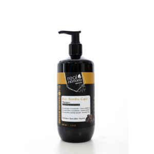 REAL NATURA CHAMPÔ SEM SAL PRO-REPARAÇÃO BOMBA CAFE 500 ml