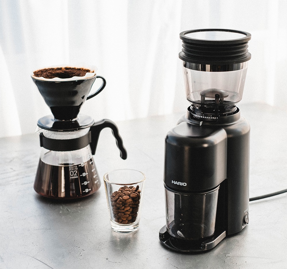 Hario V60 Elektrikli Kahve Değirmeni COMPACT N - Görsel 2