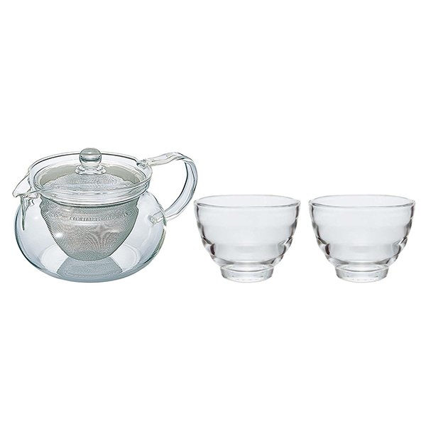 Hario Cha Cha Kyusu "Maru" 450ml 2'li Bardak Seti